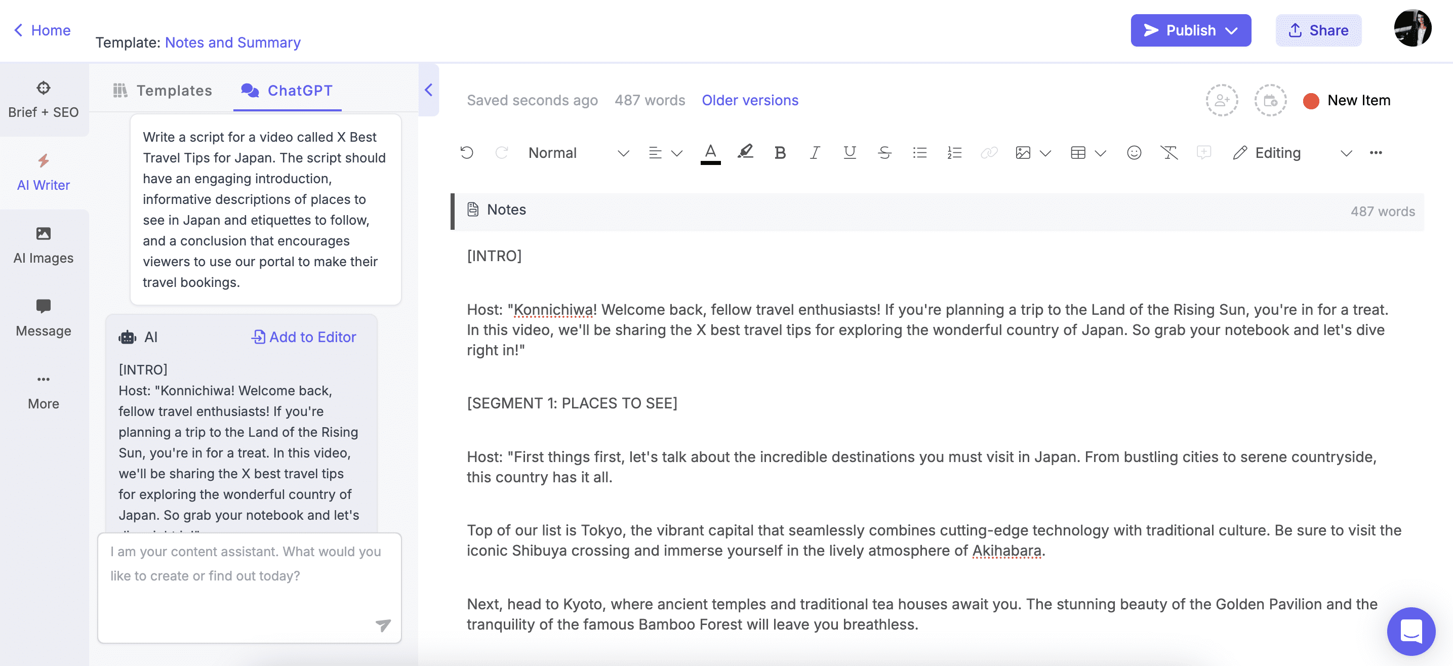 What Makes Text-to-Video Prompt Examples Actually Work